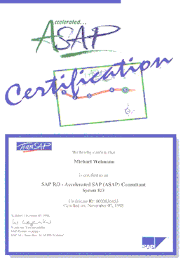 Zertifikat ASAP